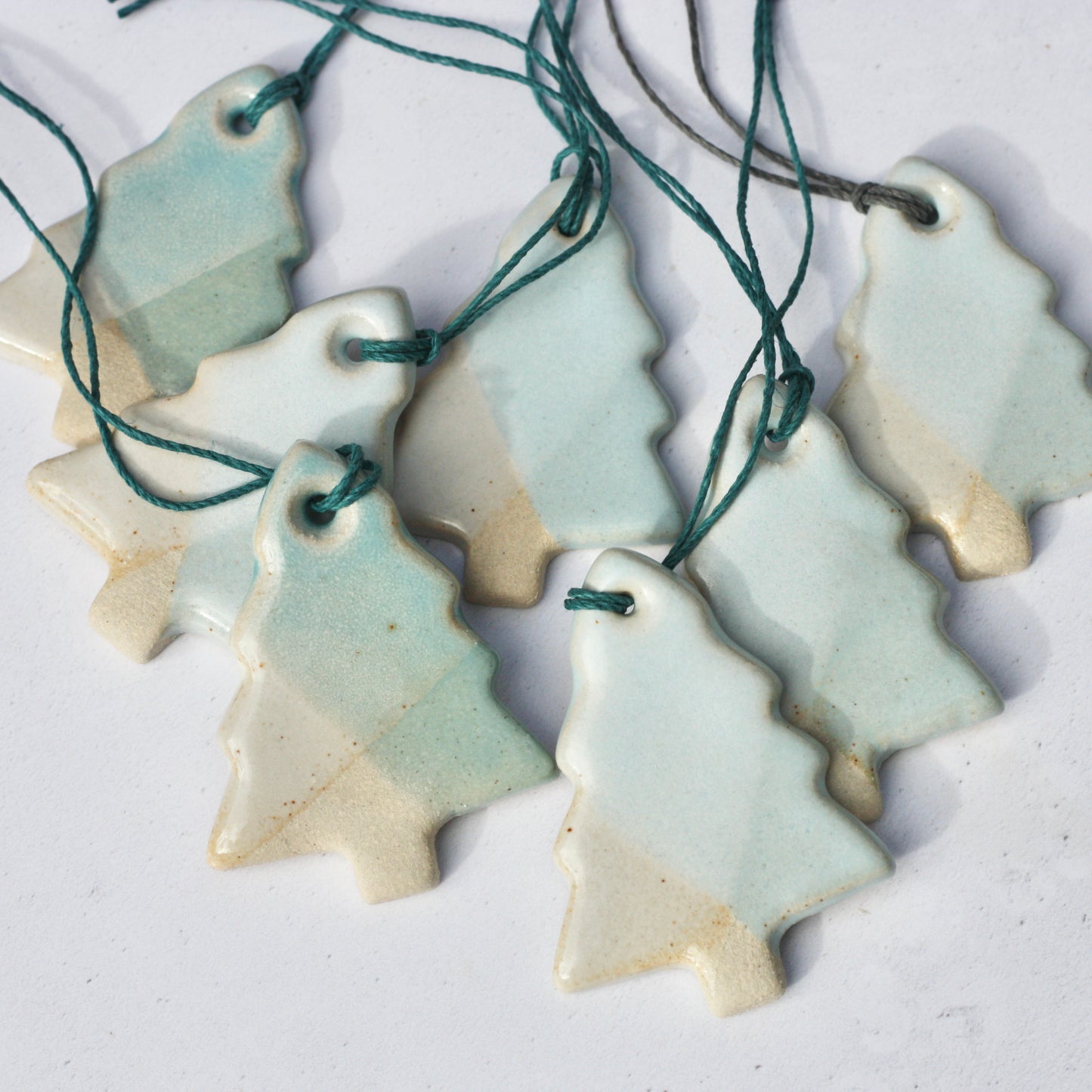 Christmas Tree ceramic token