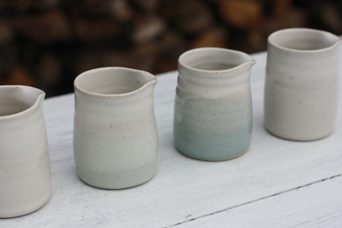 Small White Milk Jug