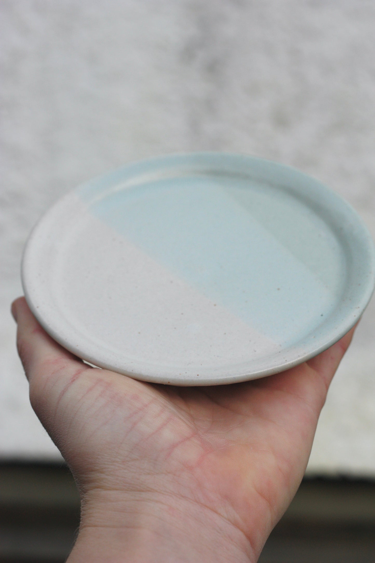 Small Plate, Candle Plate or Large Ceramic Coaster