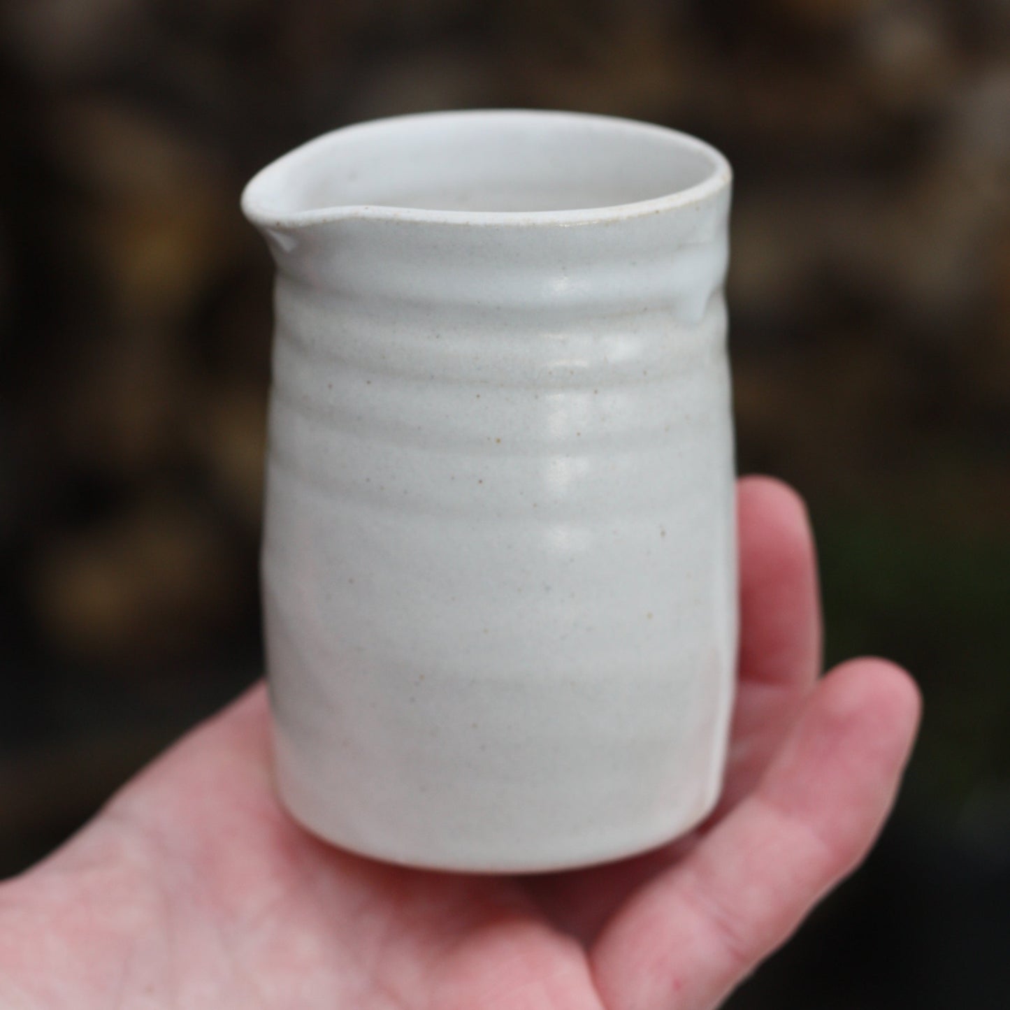 Small White Milk Jug
