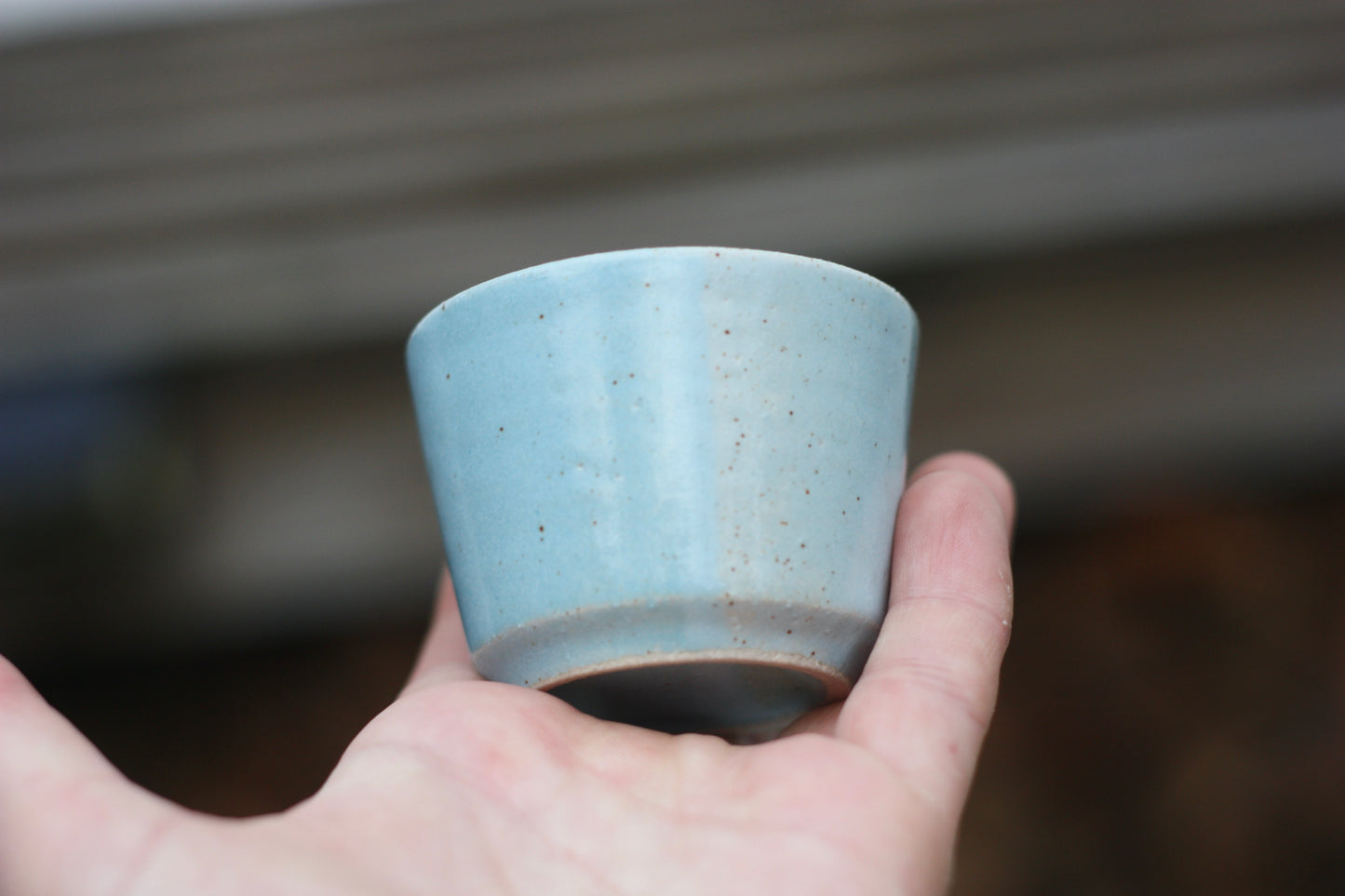 Small Pottery handmade stacking ceramic pots