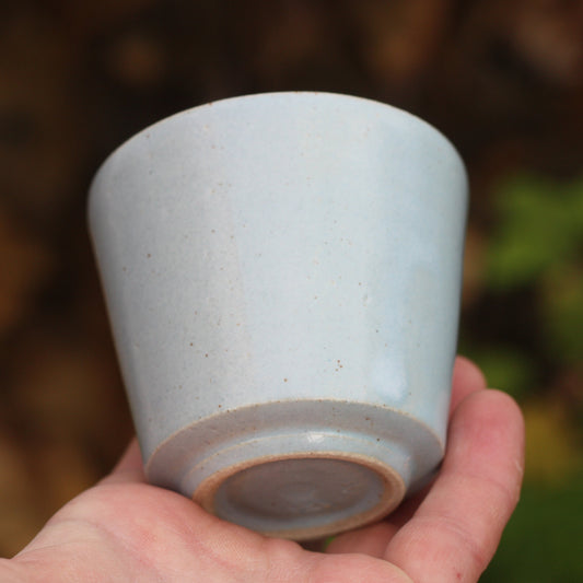 100ml 4 oz Pottery Espresso Small Shot Cup Handle free handmade stacking ceramic beaker tumbler
