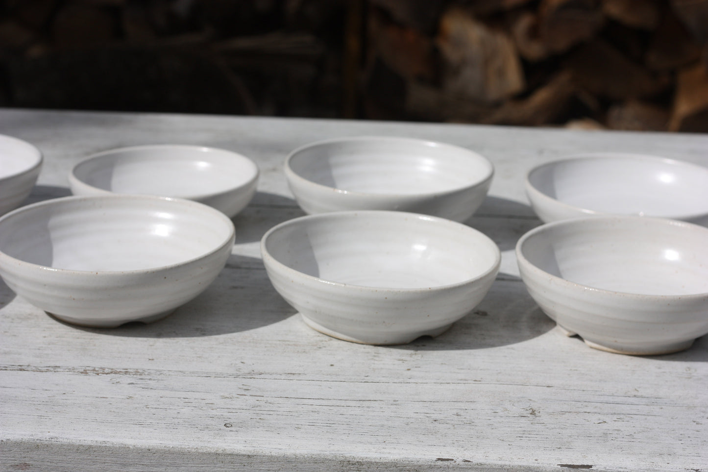 Soap Dish in White Glaze